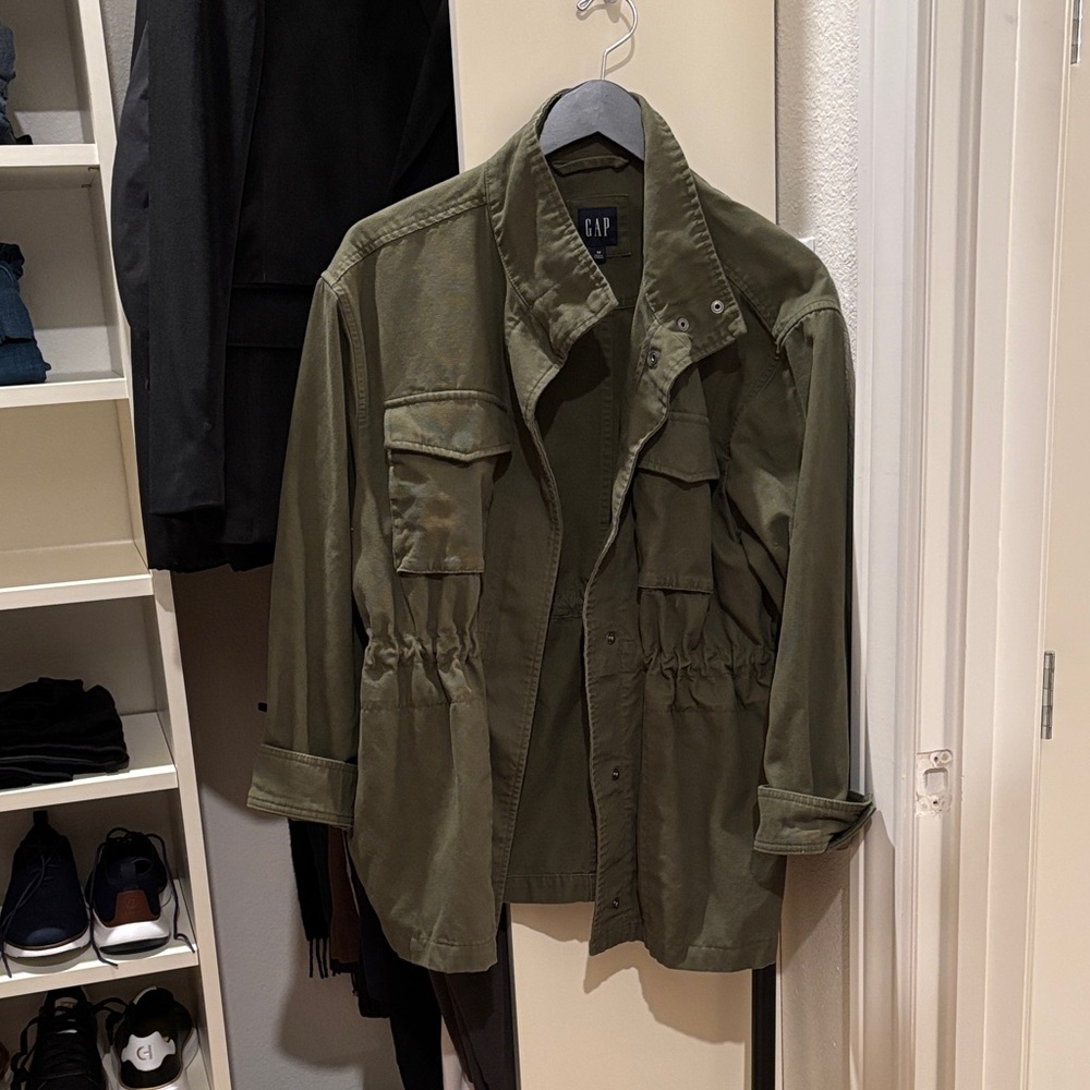 GAP Women's Olive Utility Jacket
